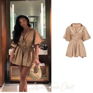Andrea Iyamah Shanti Romper X-small
Nude